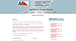 Desktop Screenshot of masta.com.pl
