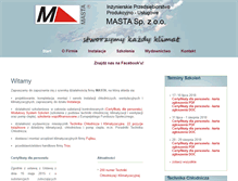 Tablet Screenshot of masta.com.pl