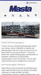 Mobile Screenshot of masta.nl